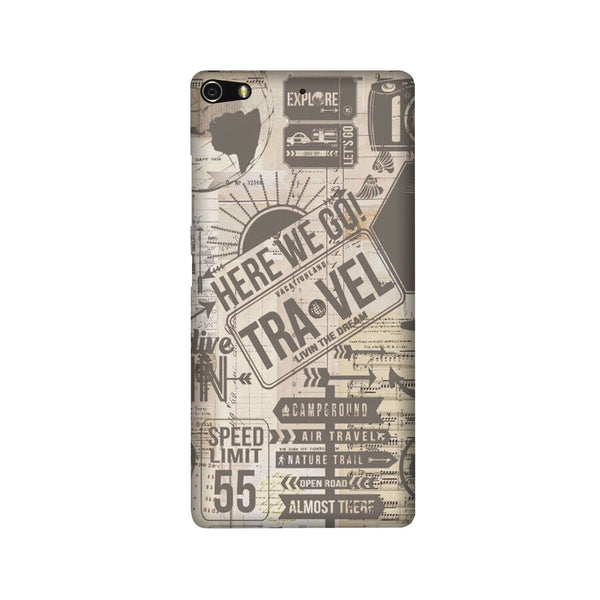 Travel Case for Gionee Elifi S7  (Design - 104)