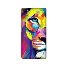 Colorful Lion Mobile Back Case for Gionee Elifi S7  (Design - 110)