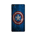 Captain America Superhero Case for Gionee Elifi S7  (Design - 118)