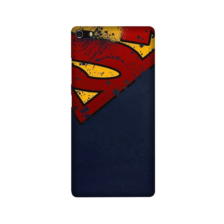 Superman Superhero Case for Gionee Elifi S7  (Design - 125)