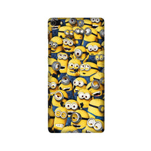Minions Mobile Back Case for Gionee Elifi S7  (Design - 126)