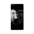 Dark White Lion Case for Gionee Elifi S7  (Design - 140)