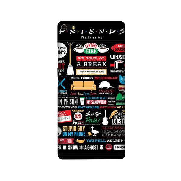Friends Case for Gionee Elifi S7  (Design - 145)