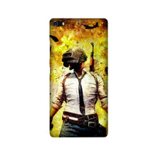 Pubg Mobile Back Case for Gionee Elifi S7  (Design - 180)