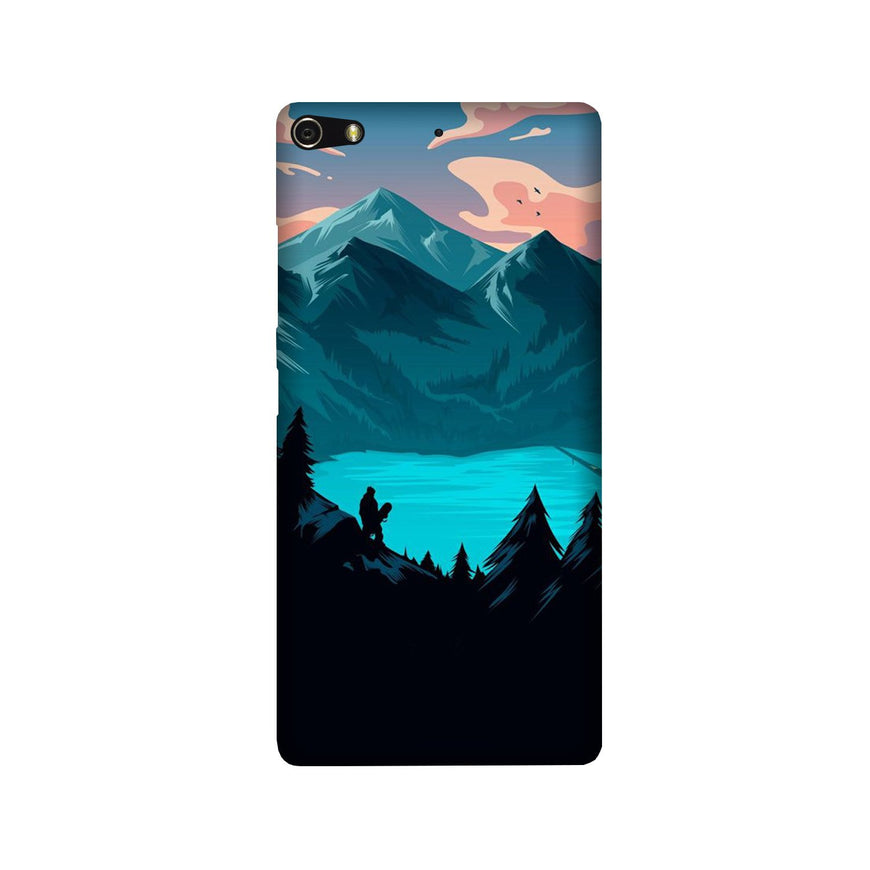 Mountains Case for Gionee Elifi S7 (Design - 186)