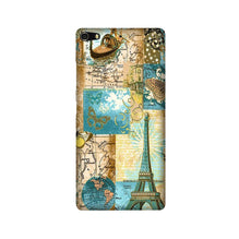 Travel Eiffel Tower Mobile Back Case for Gionee Elifi S7 (Design - 206)
