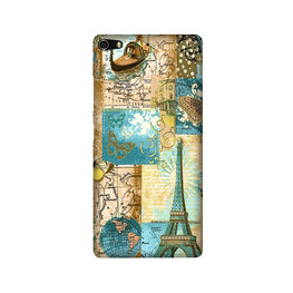 Travel Eiffel Tower Case for Gionee Elifi S7 (Design No. 206)
