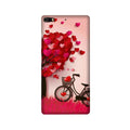 Red Heart Cycle Case for Gionee Elifi S7 (Design No. 222)