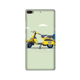 Vintage Scooter Case for Gionee Elifi S7 (Design No. 260)