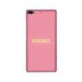 Girl Boss Pink Case for Gionee Elifi S7 (Design No. 263)