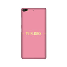 Girl Boss Pink Mobile Back Case for Gionee Elifi S7 (Design - 263)