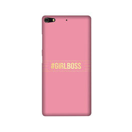 Girl Boss Pink Case for Gionee Elifi S7 (Design No. 263)