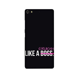 Like a Girl Boss Case for Gionee Elifi S7 (Design No. 265)