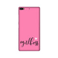 Girl Boss Pink Case for Gionee Elifi S7 (Design No. 269)