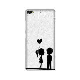 Cute Kid Couple Case for Gionee Elifi S7 (Design No. 283)