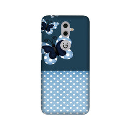White dots Butterfly Case for Gionee S9