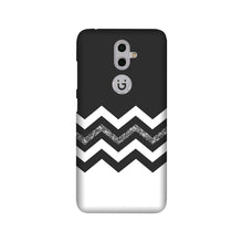 Black white Pattern2Mobile Back Case for Gionee S9 (Design - 83)