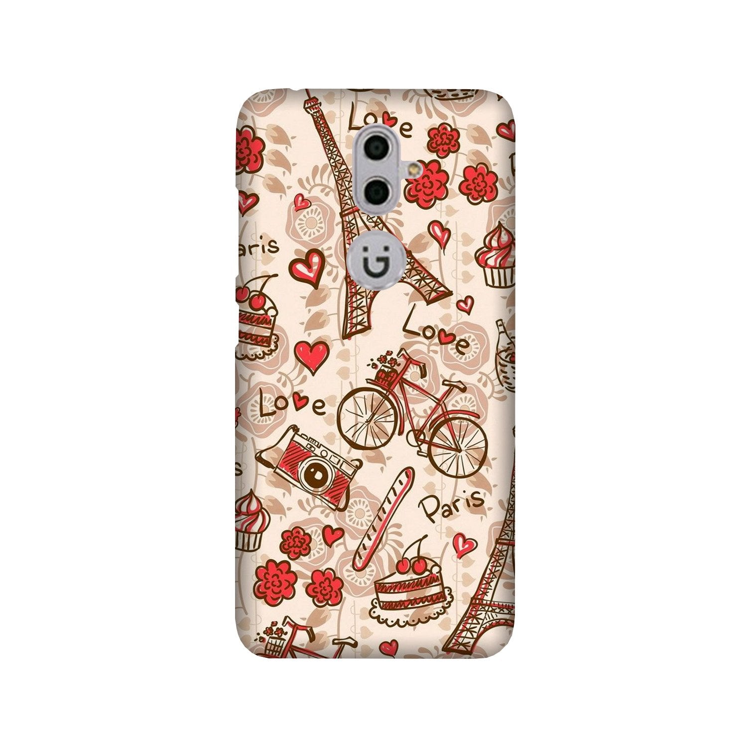 Love Paris Case for Gionee S9(Design - 103)