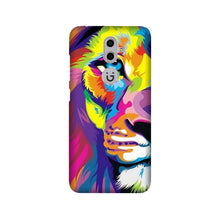 Colorful Lion Mobile Back Case for Gionee S9  (Design - 110)