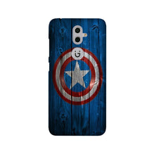 Captain America Superhero Mobile Back Case for Gionee S9  (Design - 118)