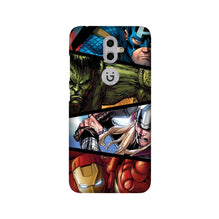 Avengers Superhero Mobile Back Case for Gionee S9  (Design - 124)