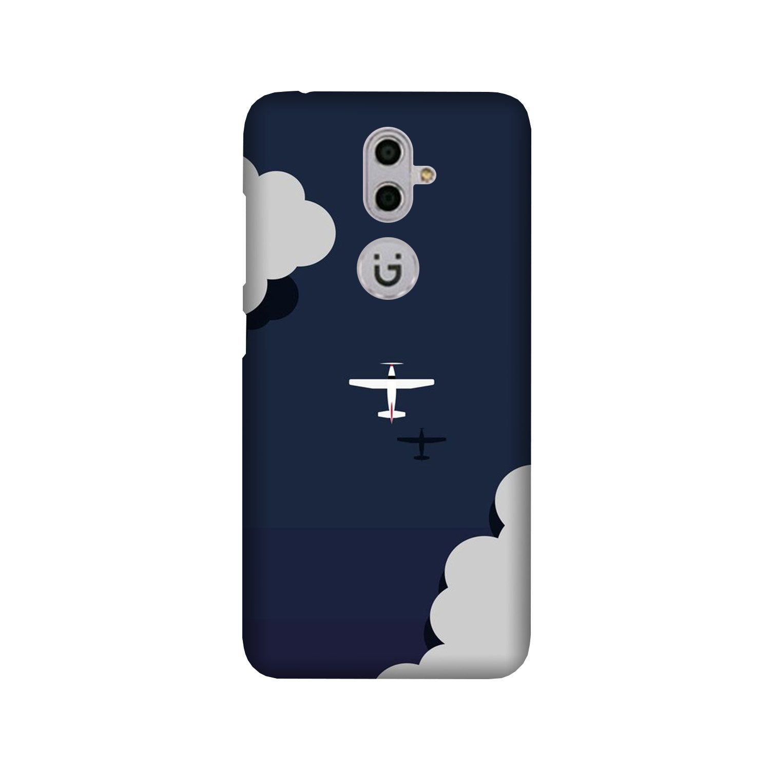 Clouds Plane Case for Gionee S9 (Design - 196)