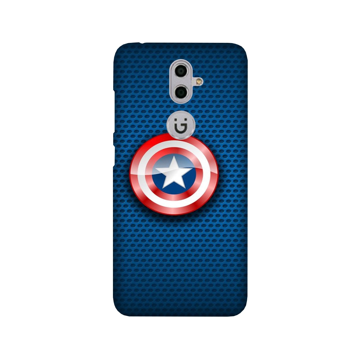 Captain America Shield Case for Gionee S9 (Design No. 253)