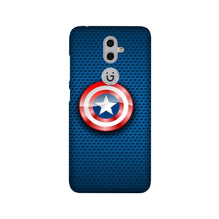 Captain America Shield Mobile Back Case for Gionee S9 (Design - 253)