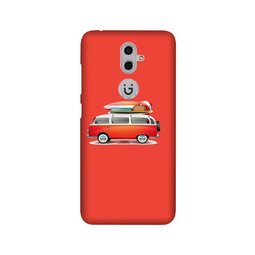 Travel Bus Case for Gionee S9 (Design No. 258)