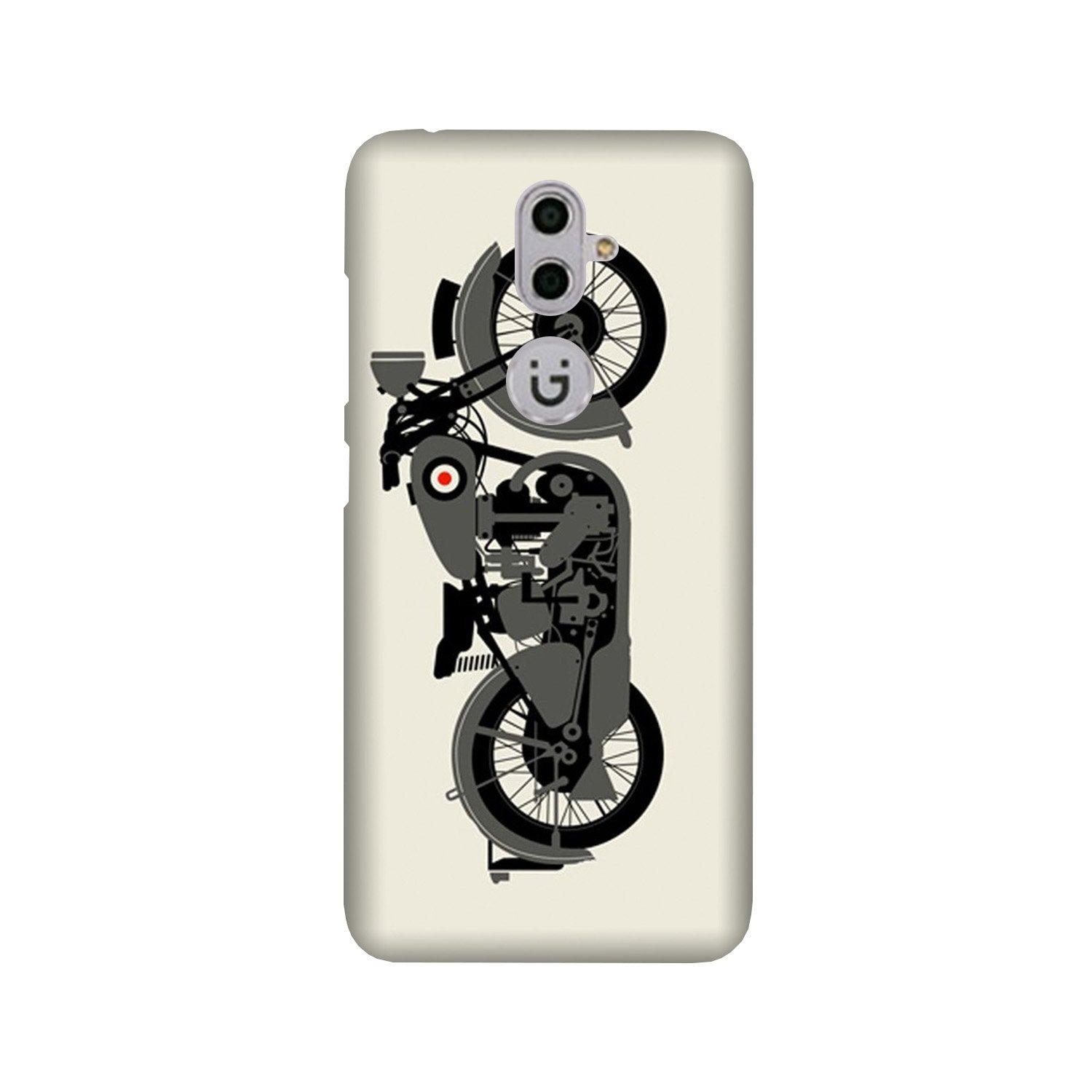 MotorCycle Case for Gionee S9 (Design No. 259)