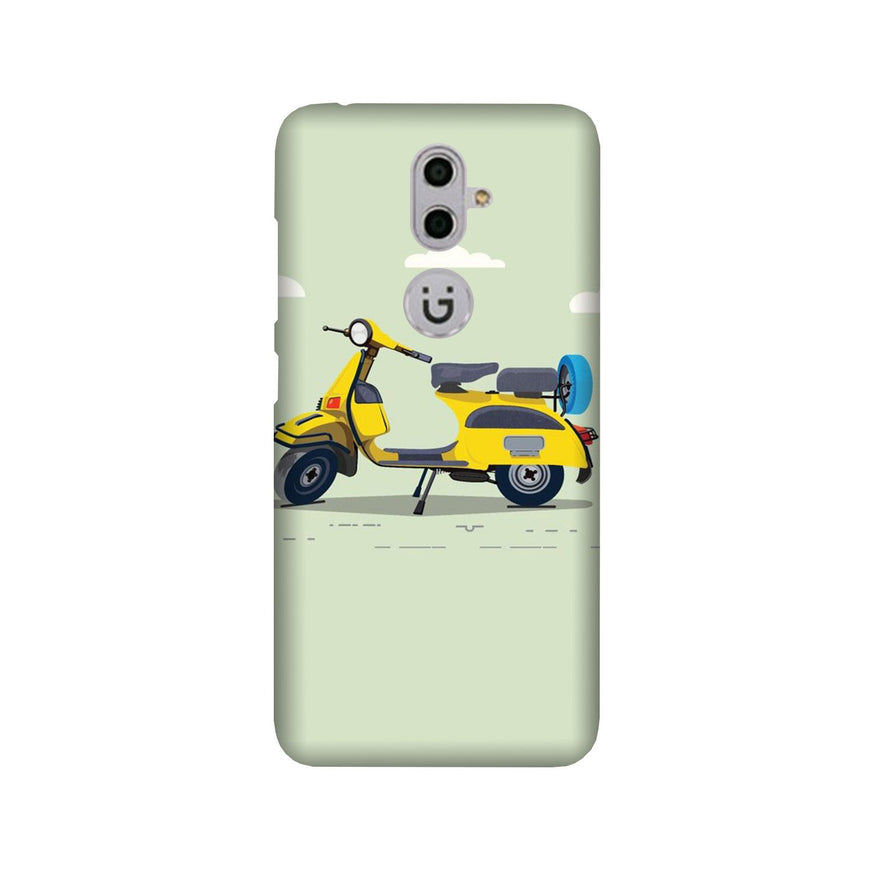 Vintage Scooter Case for Gionee S9 (Design No. 260)