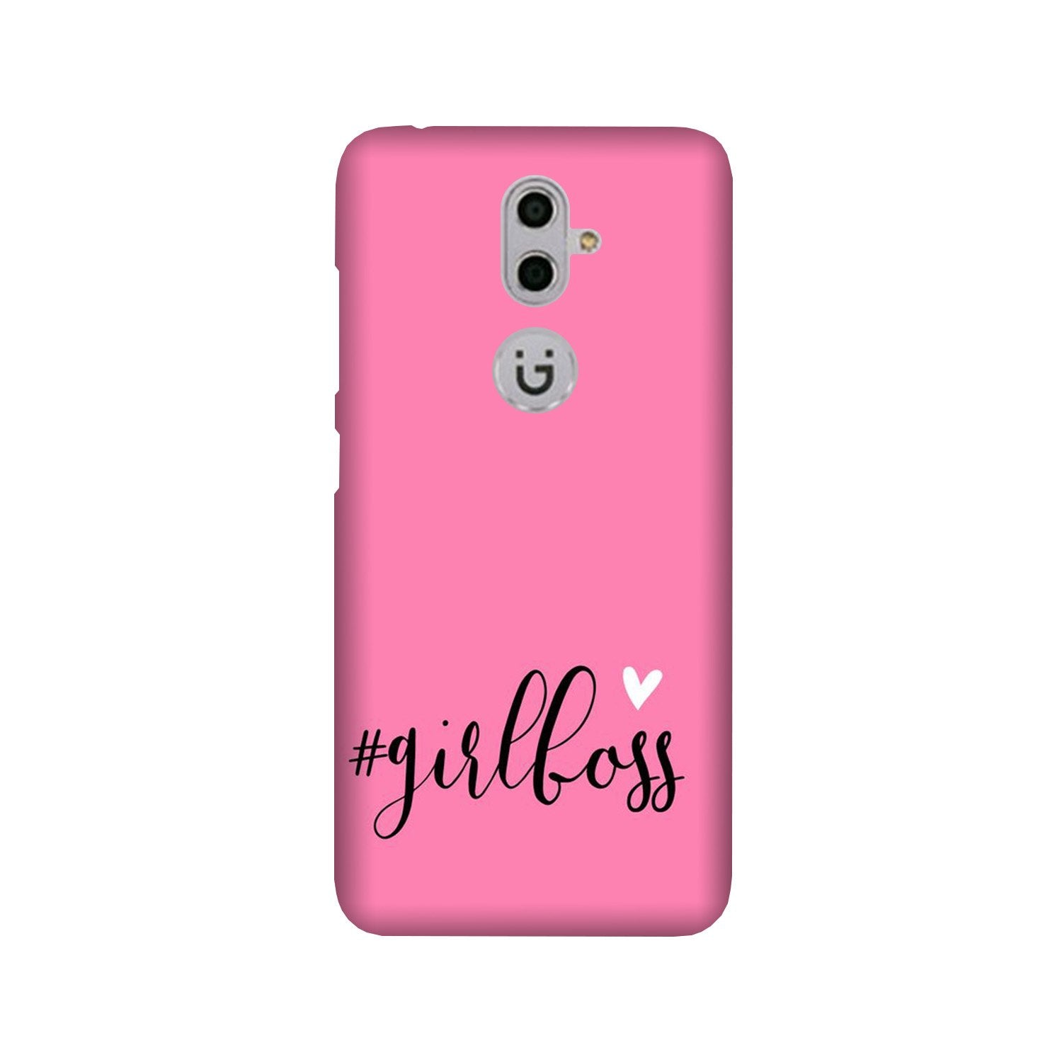 Girl Boss Pink Case for Gionee S9 (Design No. 269)