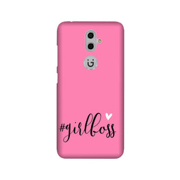 Girl Boss Pink Case for Gionee S9 (Design No. 269)