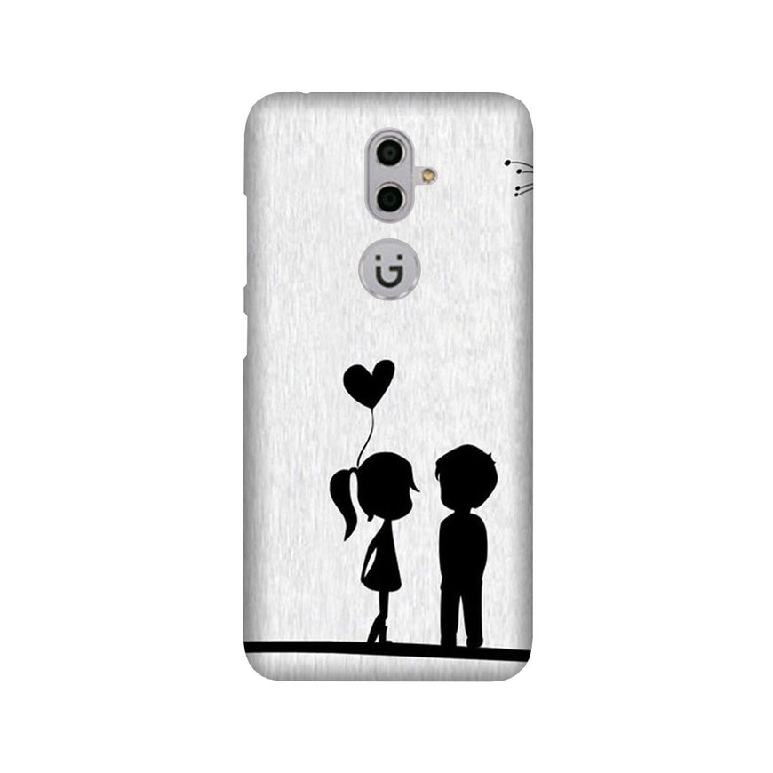 Cute Kid Couple Case for Gionee S9 (Design No. 283)