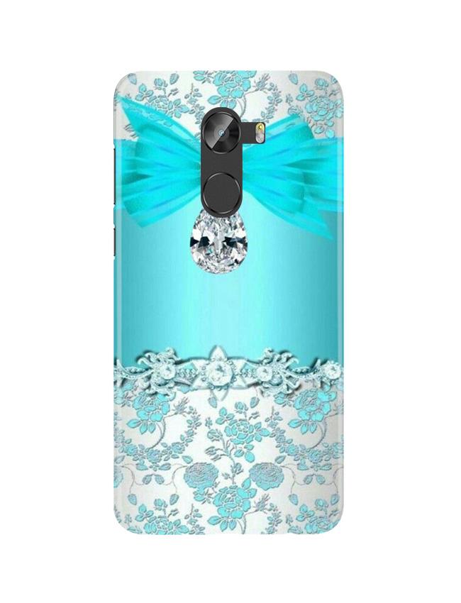Shinny Blue Background Case for Gionee X1 /  X1s