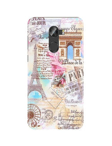 Paris Eiftel Tower Mobile Back Case for Gionee X1 /  X1s (Design - 54)