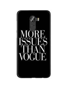 More Issues than Vague Mobile Back Case for Gionee X1 /  X1s (Design - 74)