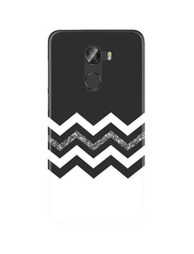 Black white Pattern2Mobile Back Case for Gionee X1 /  X1s (Design - 83)