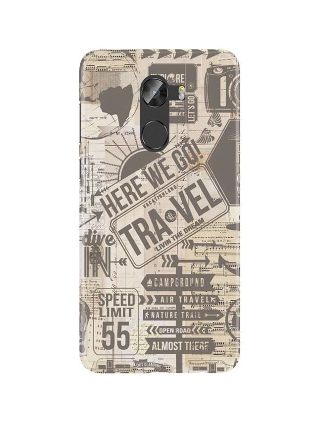 Travel Case for Gionee X1 /  X1s  (Design - 104)
