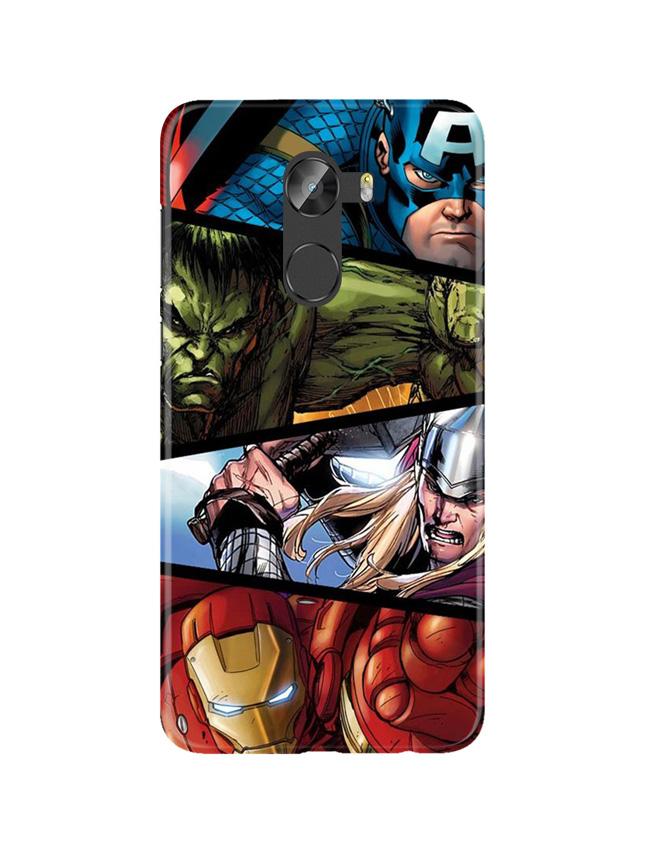 Avengers Superhero Case for Gionee X1 /  X1s  (Design - 124)