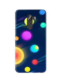 Solar Planet Mobile Back Case for Gionee X1 /  X1s (Design - 197)