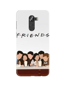 Friends Mobile Back Case for Gionee X1 /  X1s (Design - 200)