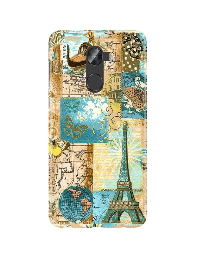 Travel Eiffel Tower Case for Gionee X1 /  X1s (Design No. 206)