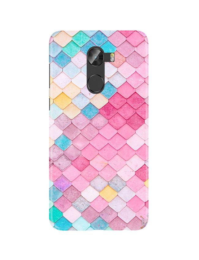 Pink Pattern Case for Gionee X1 /  X1s (Design No. 215)
