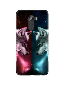 Wolf fight Mobile Back Case for Gionee X1 /  X1s (Design - 221)