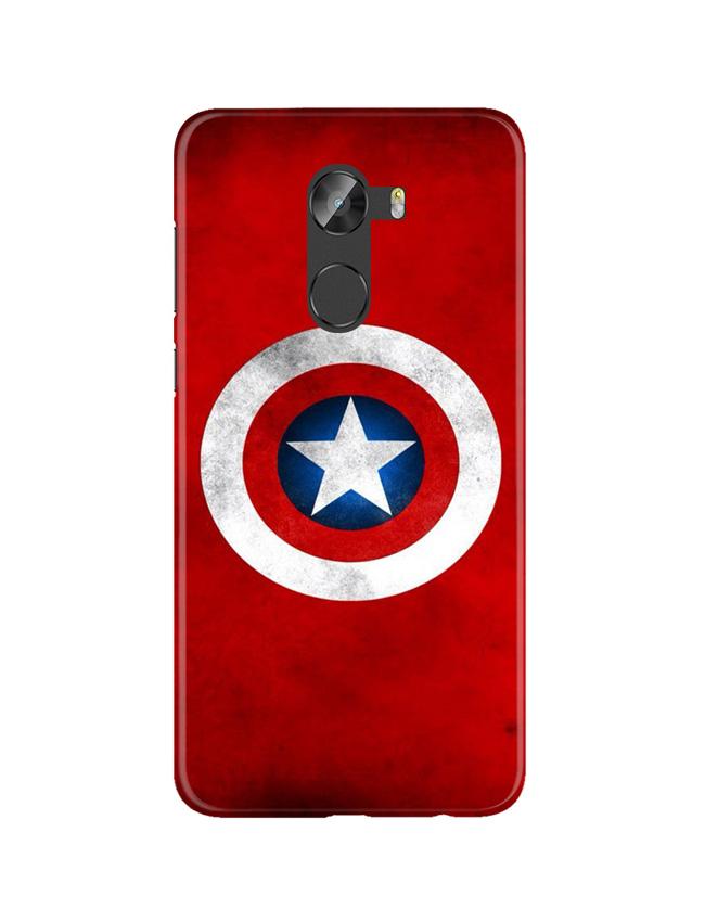 Captain America Case for Gionee X1 /X1s (Design No. 249)