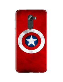 Captain America Mobile Back Case for Gionee X1 /  X1s (Design - 249)
