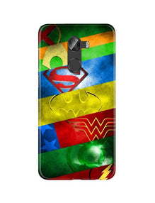 Superheros Logo Mobile Back Case for Gionee X1 /  X1s (Design - 251)