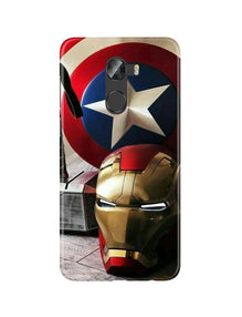 Ironman Captain America Mobile Back Case for Gionee X1 /  X1s (Design - 254)