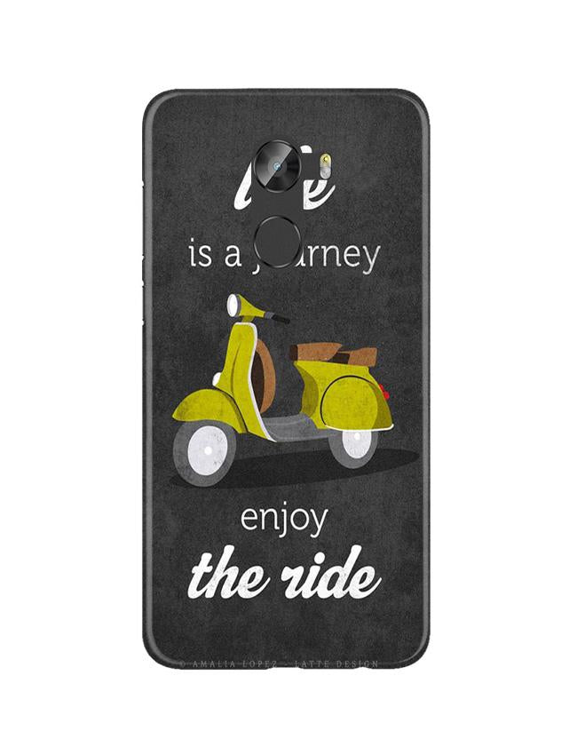 Life is a Journey Case for Gionee X1 /X1s (Design No. 261)